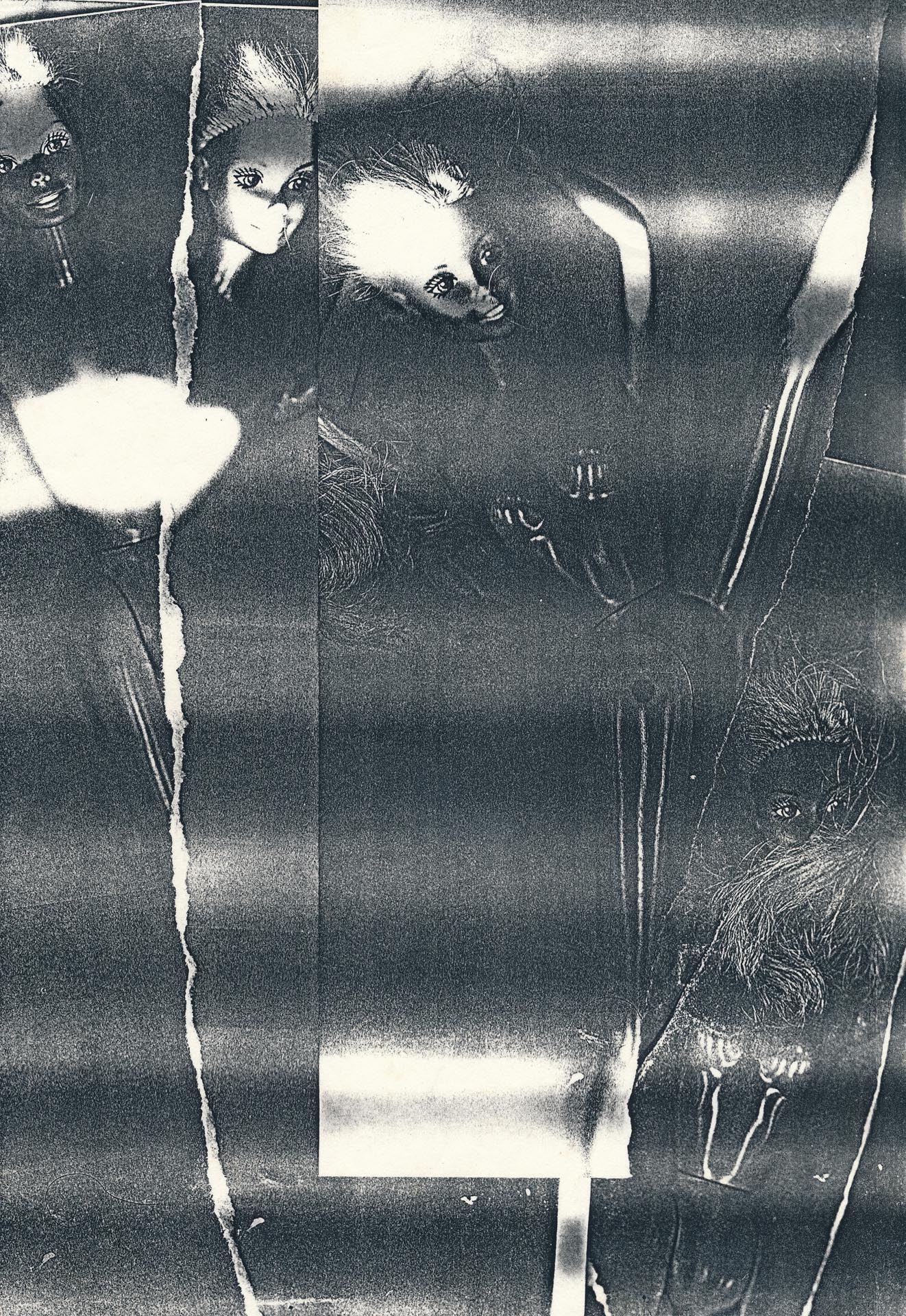 Electric Barbie,1987 (Luminogram with copymachine )