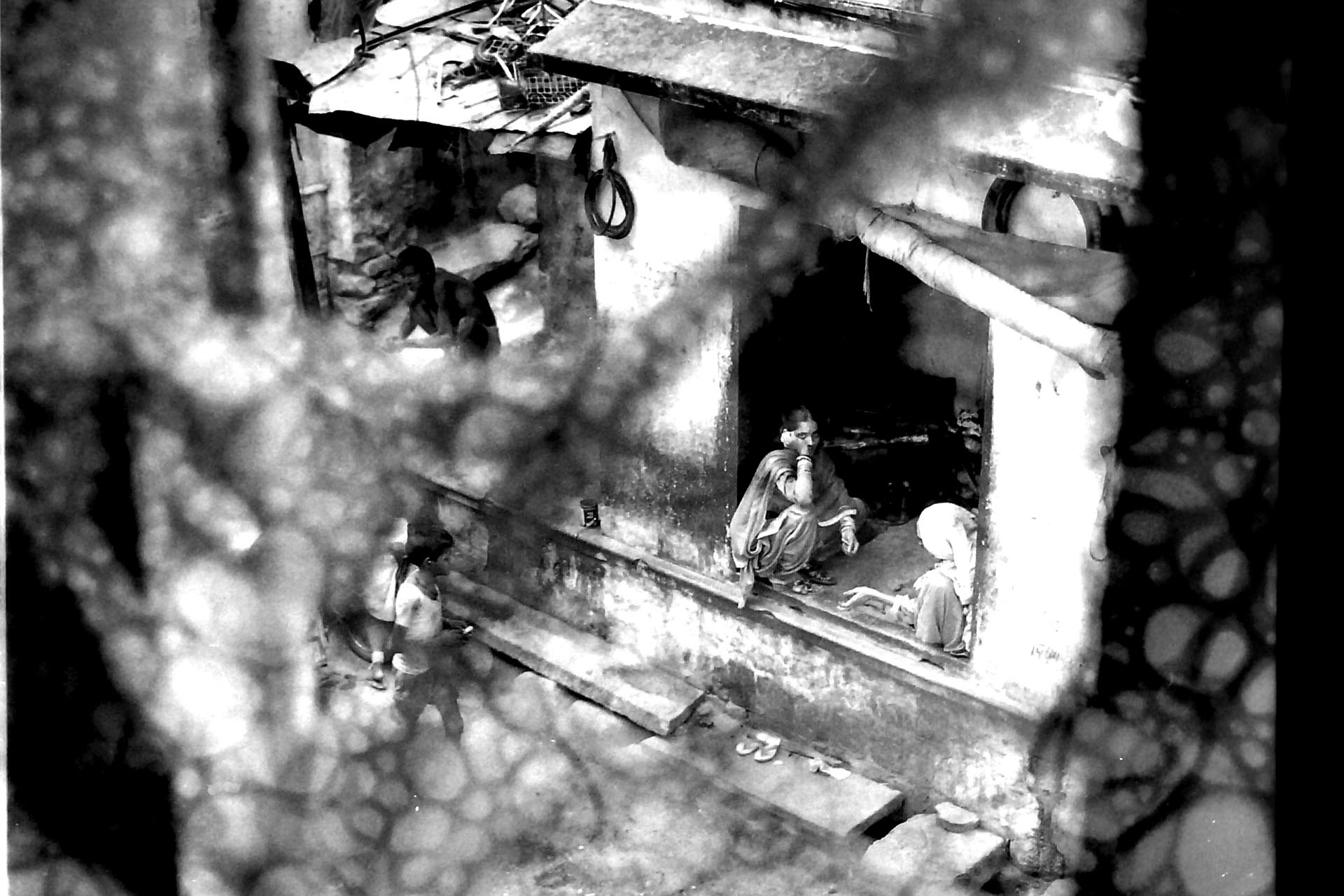 India 1990( dal tetto dela casa di Ram Shanka a Pushkar)