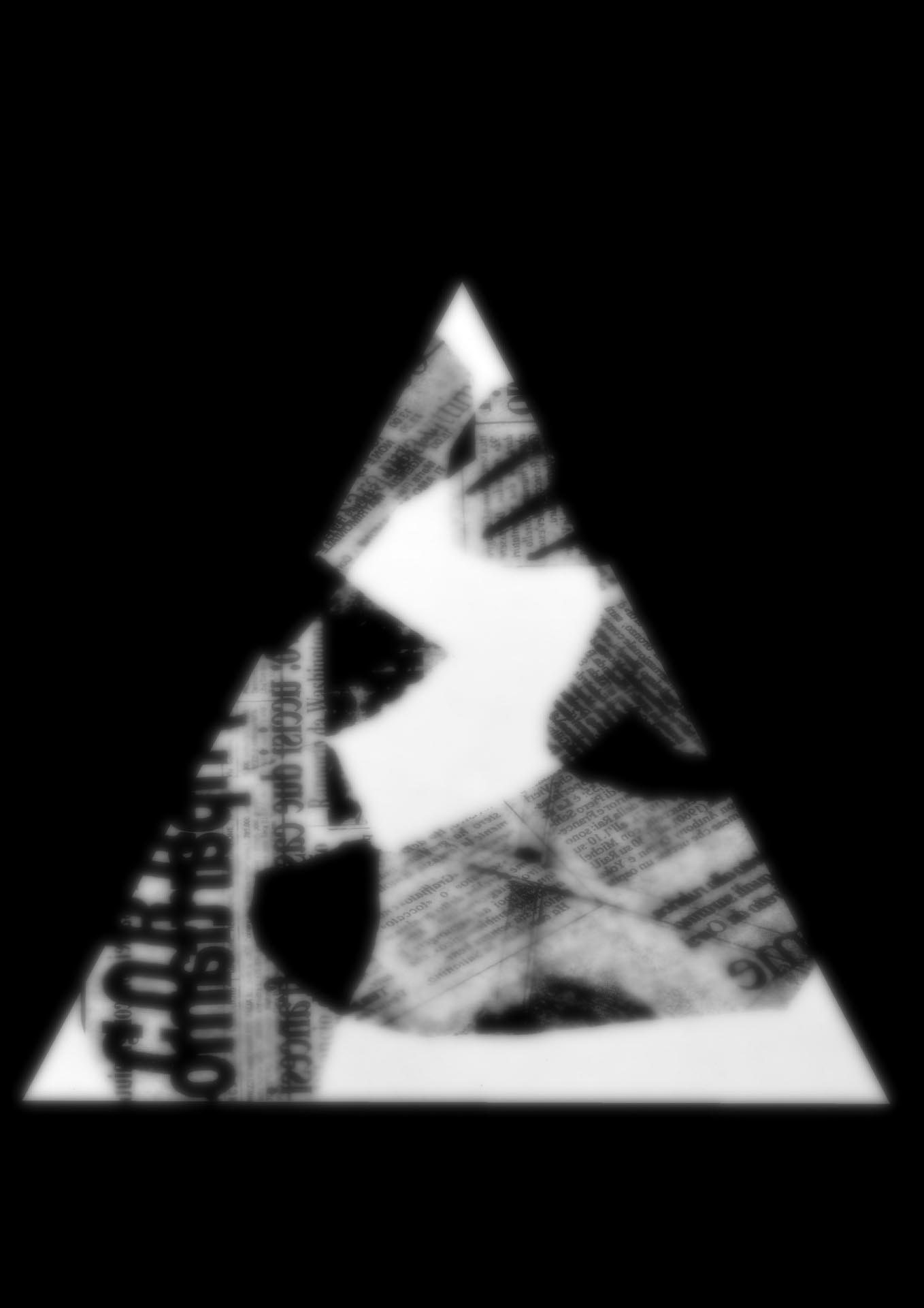 Schadography,2018- Triangle Composition n°3 Workshop ,2001-'02
